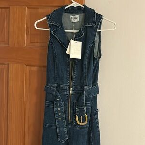 Show me your mumu denim jumpsuit size XS NWT